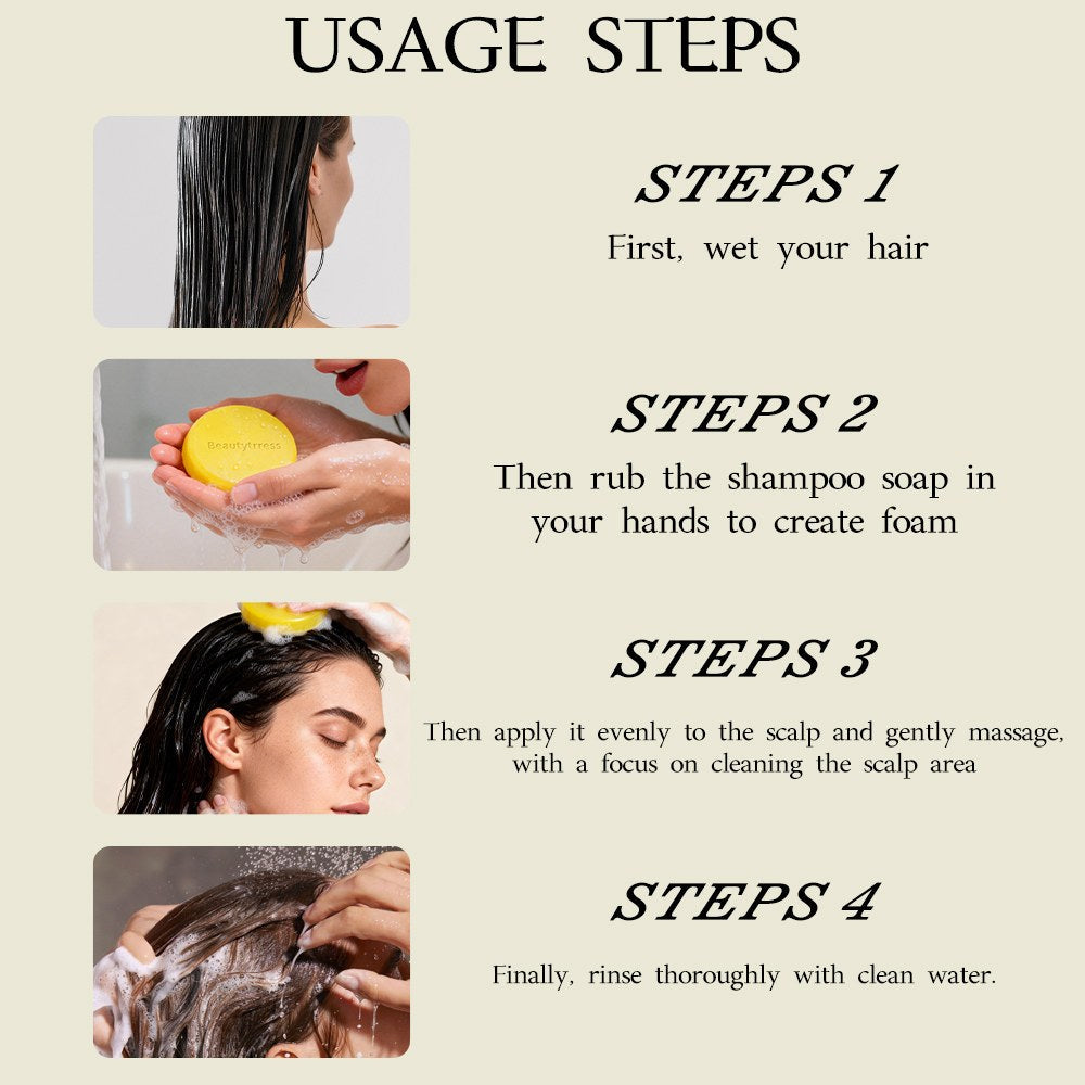 Lemon & Ginger Nourishing Shampoo Bar
