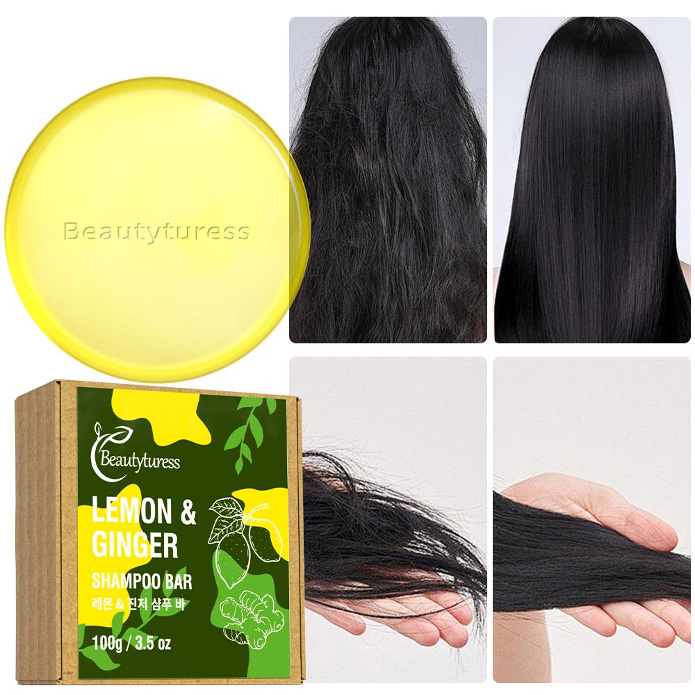 Lemon & Ginger Nourishing Shampoo Bar