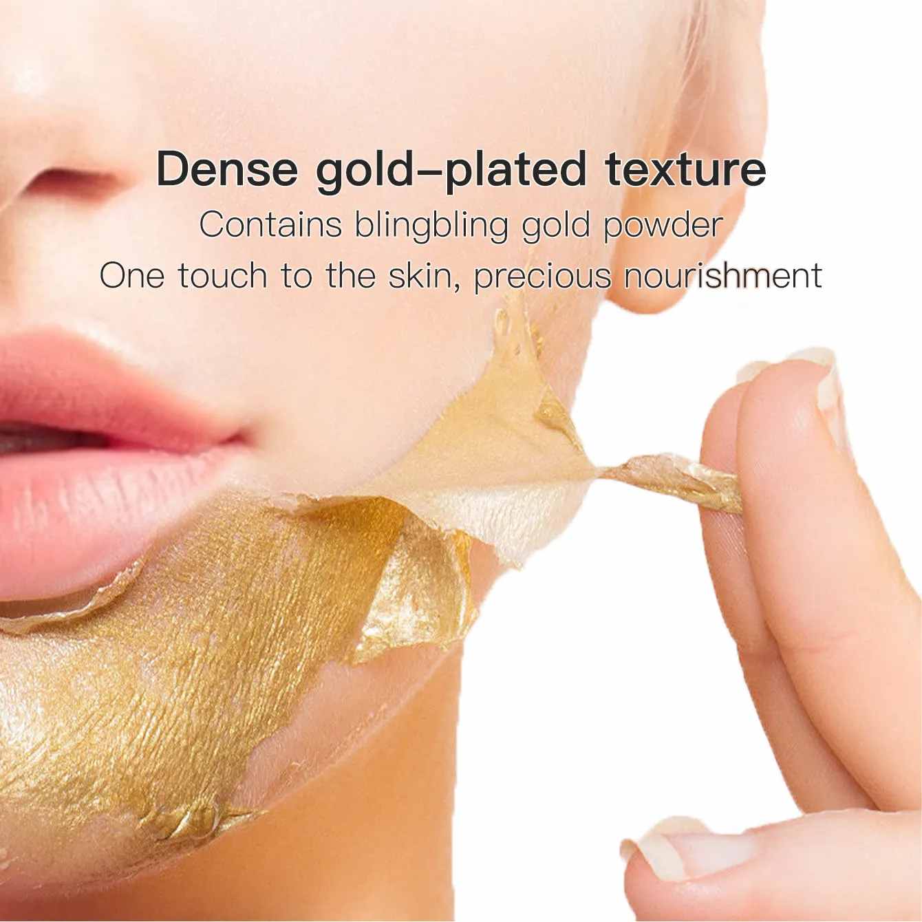 24K Gold Snail Mucin Peel-Off Mask - Beautyturess