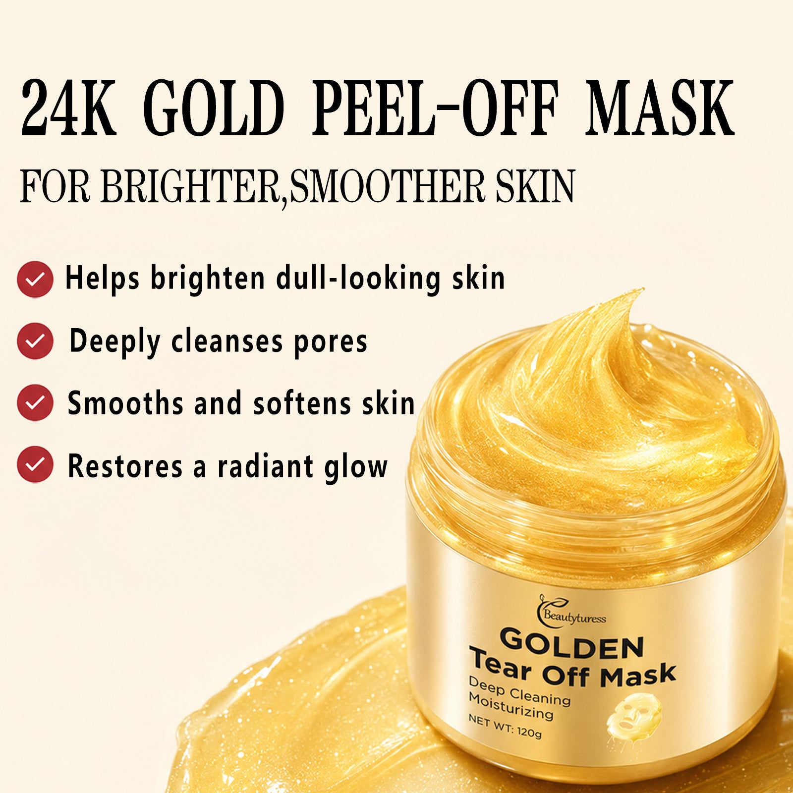 24K Gold Radiance Firming Mask