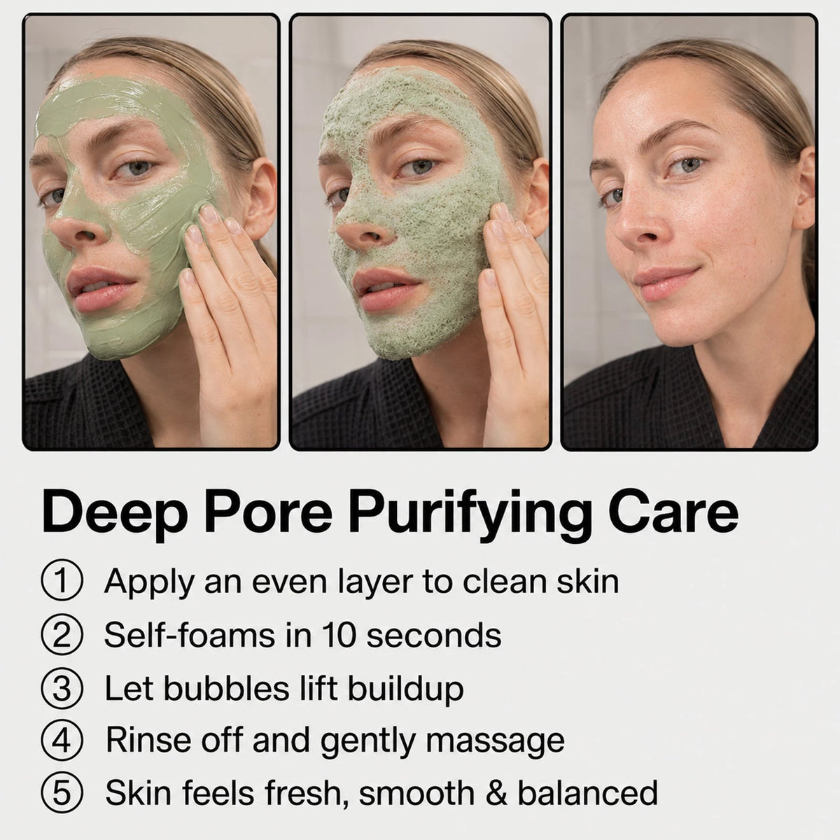 Composite Acid Tea Mud Bubble Mask (12 Pack)