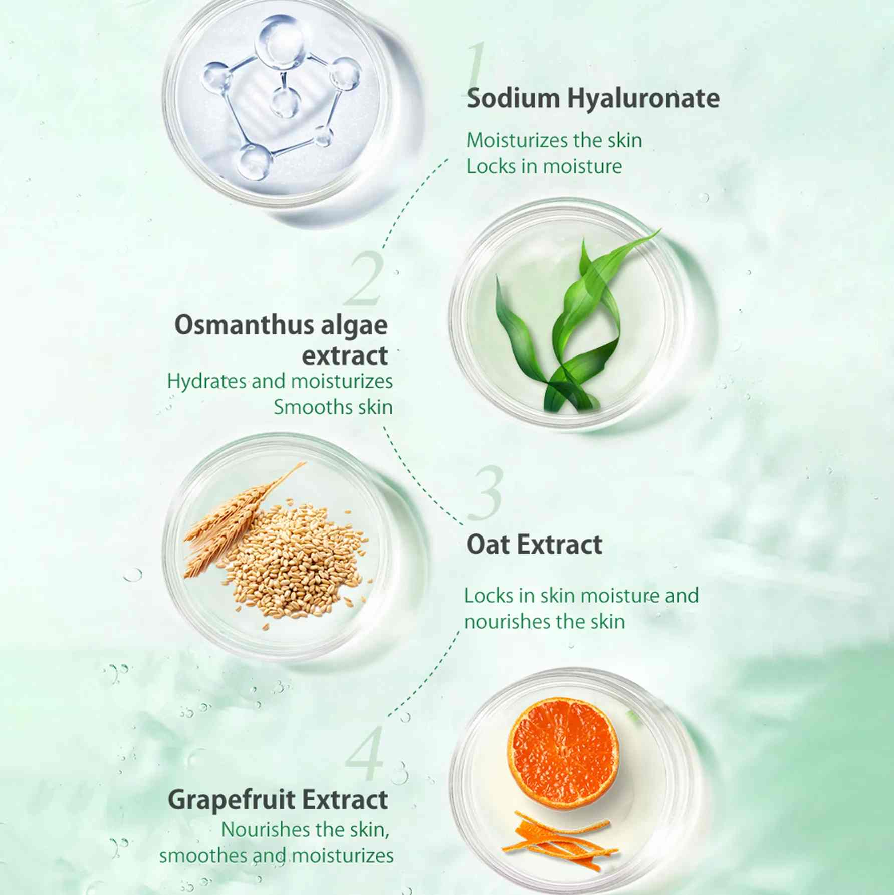 Natural Aloe Vera Hydrating Face Mask (10 Pack) - Beautyturess