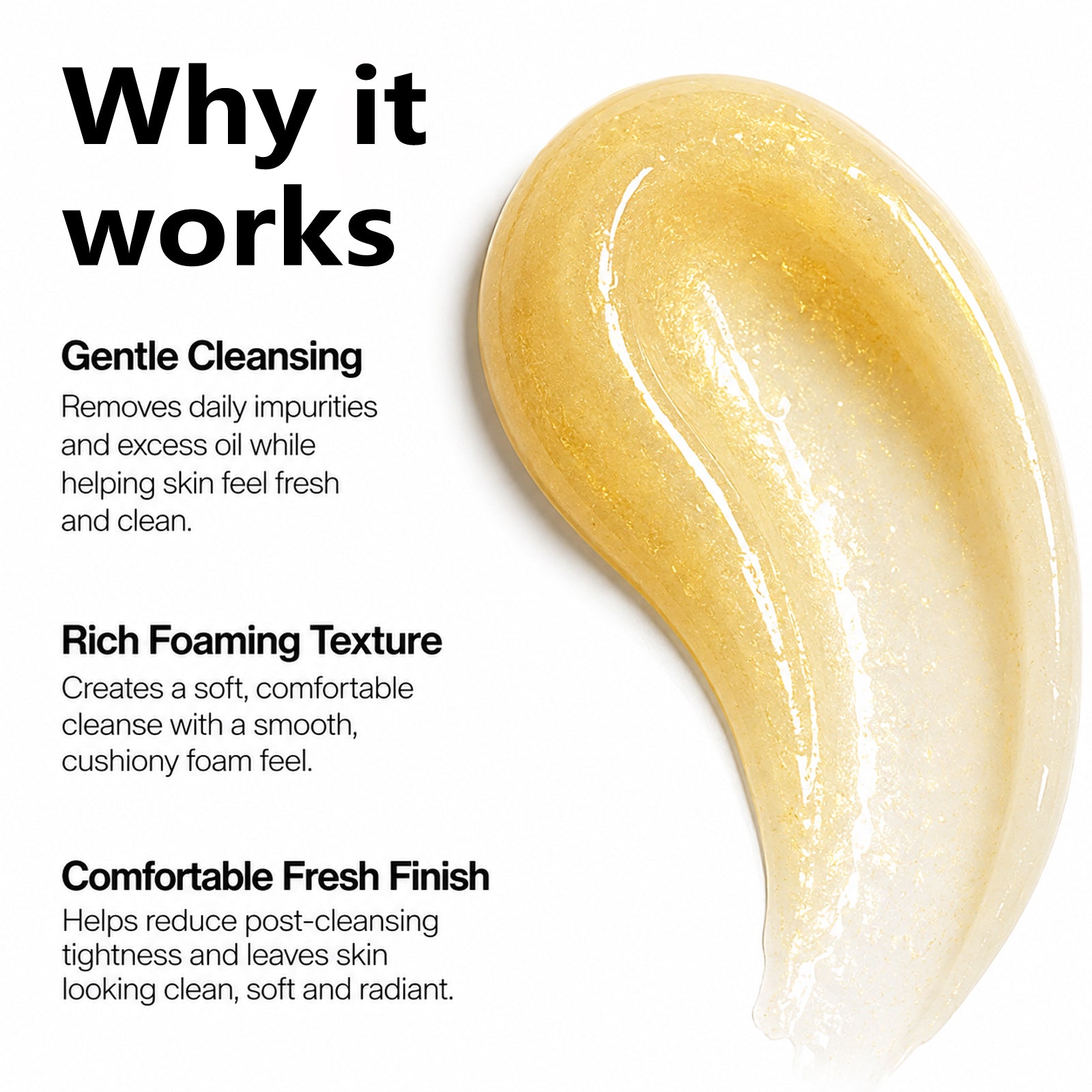 24K Golden Facial Cleanser & Gentle Foaming Cleanser