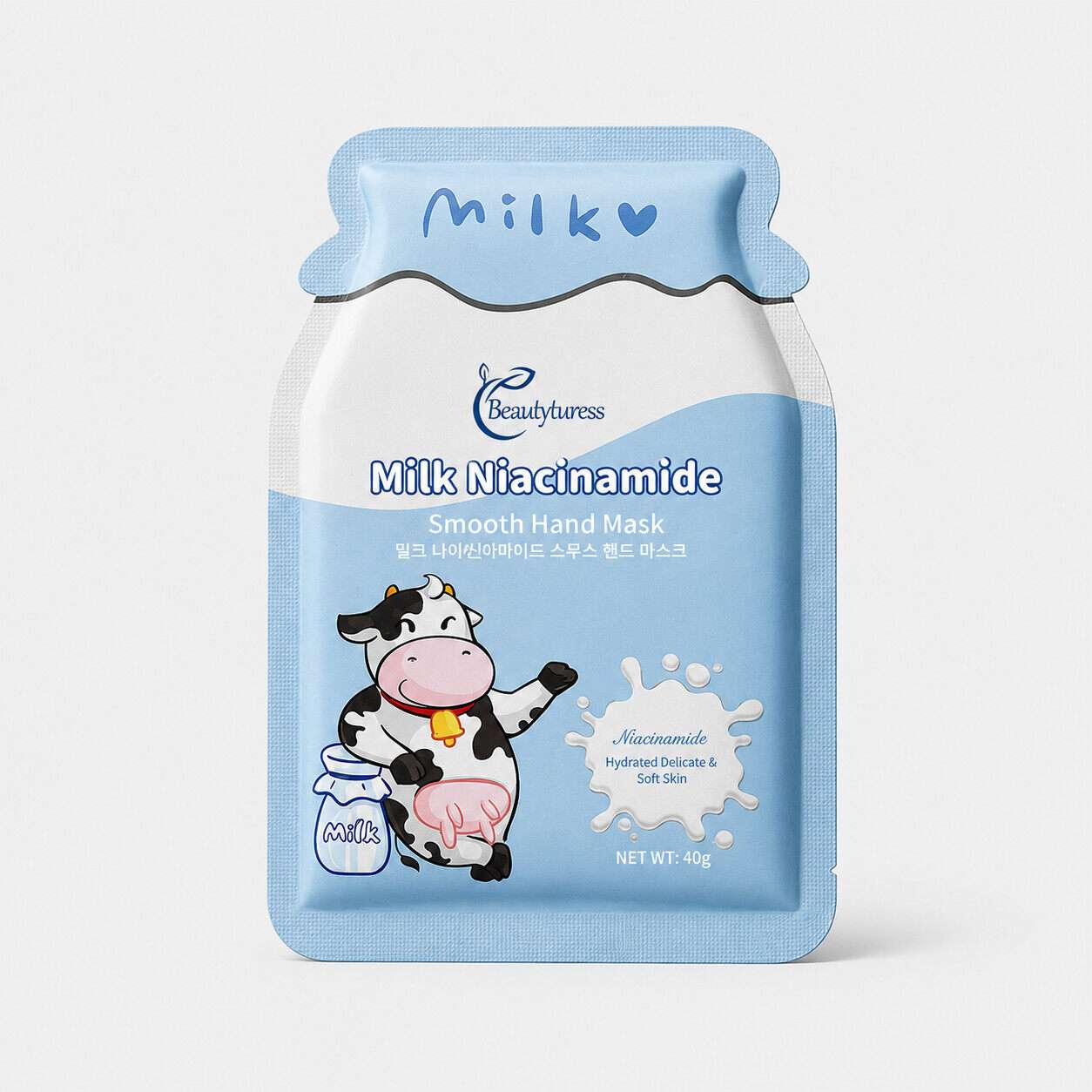 Milk Niacinamide Smooth Hand Mask - Beautyturess