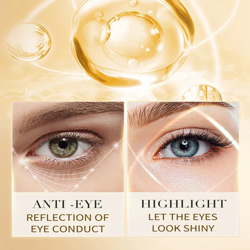 24K Gold Luxury Under Eye Patches (30 pairs) - Beautyturess