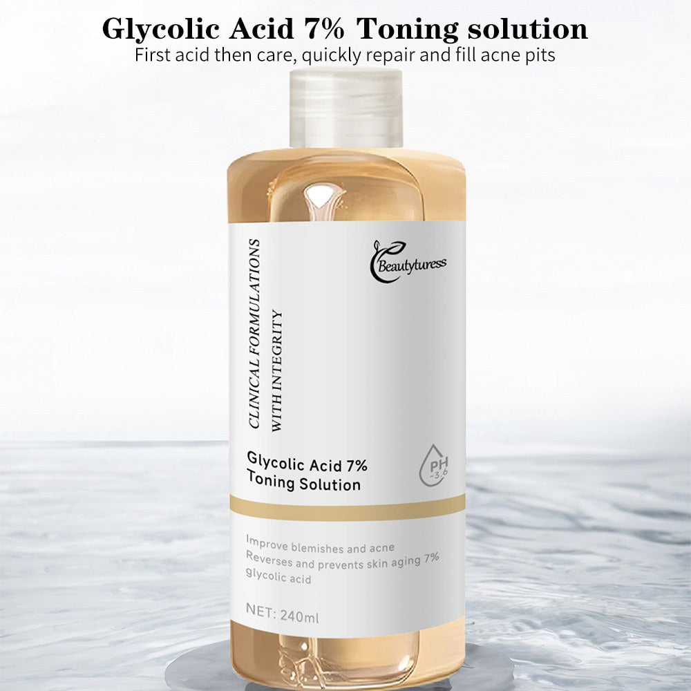 Exfoliating 7% AHA Toner (240ml) - Beautyturess