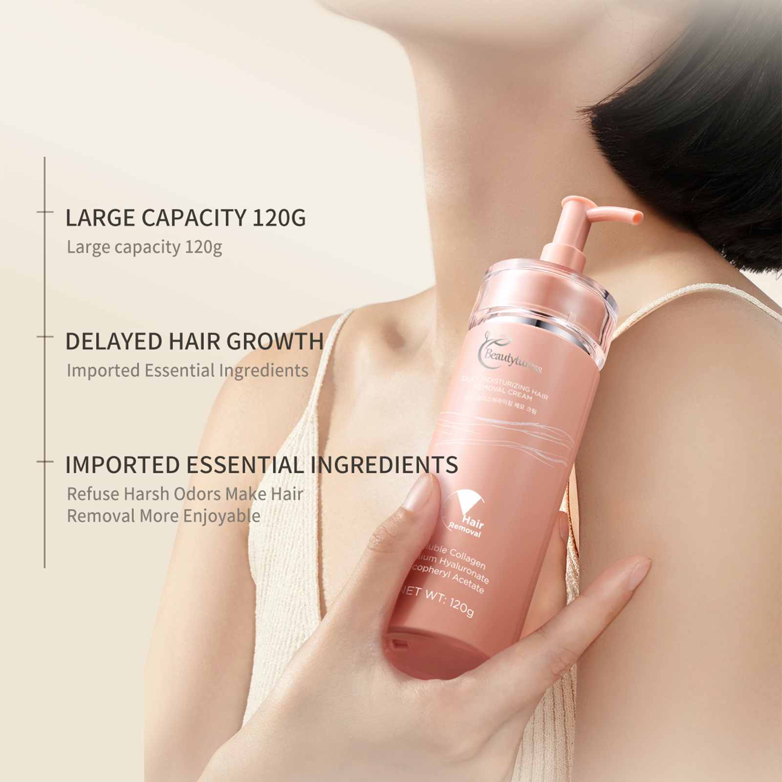 Silky Smooth Hair Removal Cream - Beautyturess