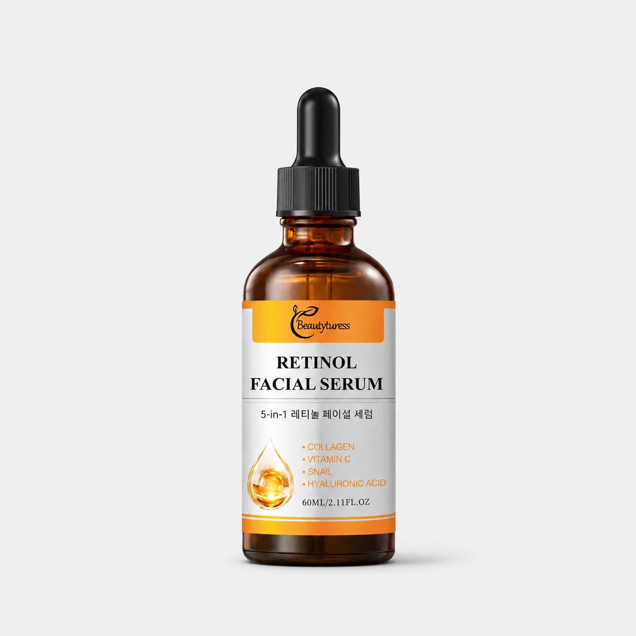 5-in-1 Retinol Facial Serum - Beautyturess