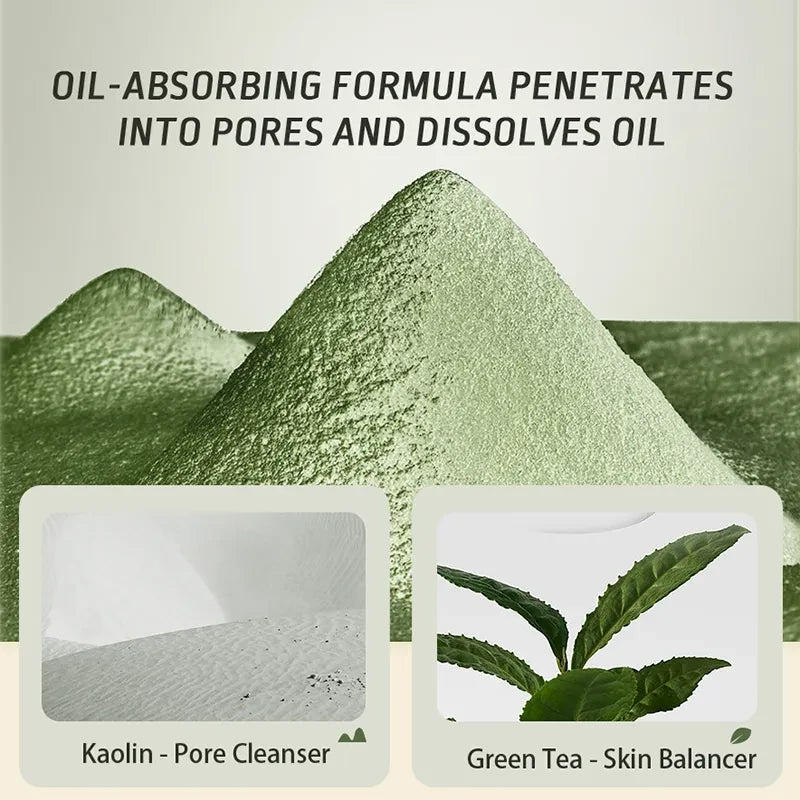 Green Tea Clay Purifying Mask - Beautyturess