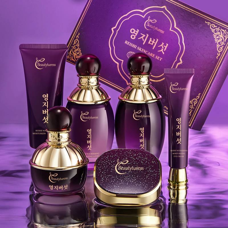 Reishi Mushroom Repair Skincare Set (6pcs) - Beautyturess