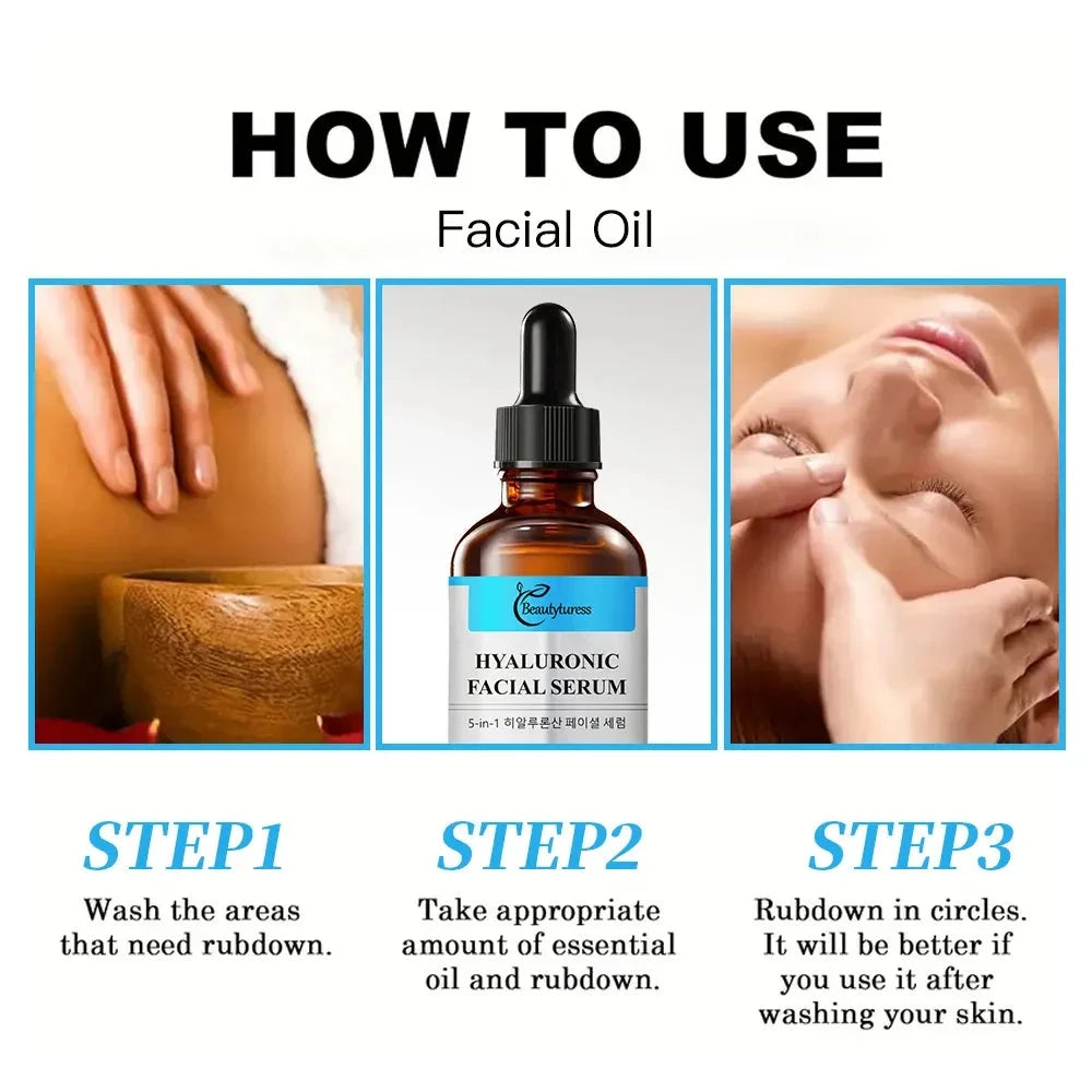 5-in-1 Hyaluronic Acid Hydrating Facial Serum