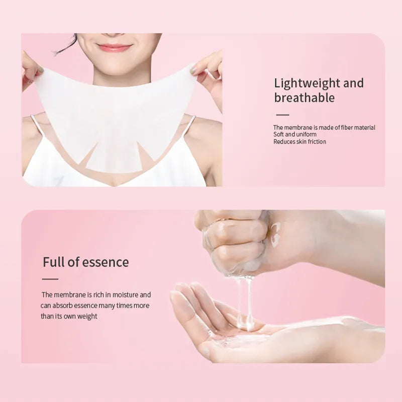 Goat Milk Peptide Firming Neck Mask (10 Pack) - Beautyturess