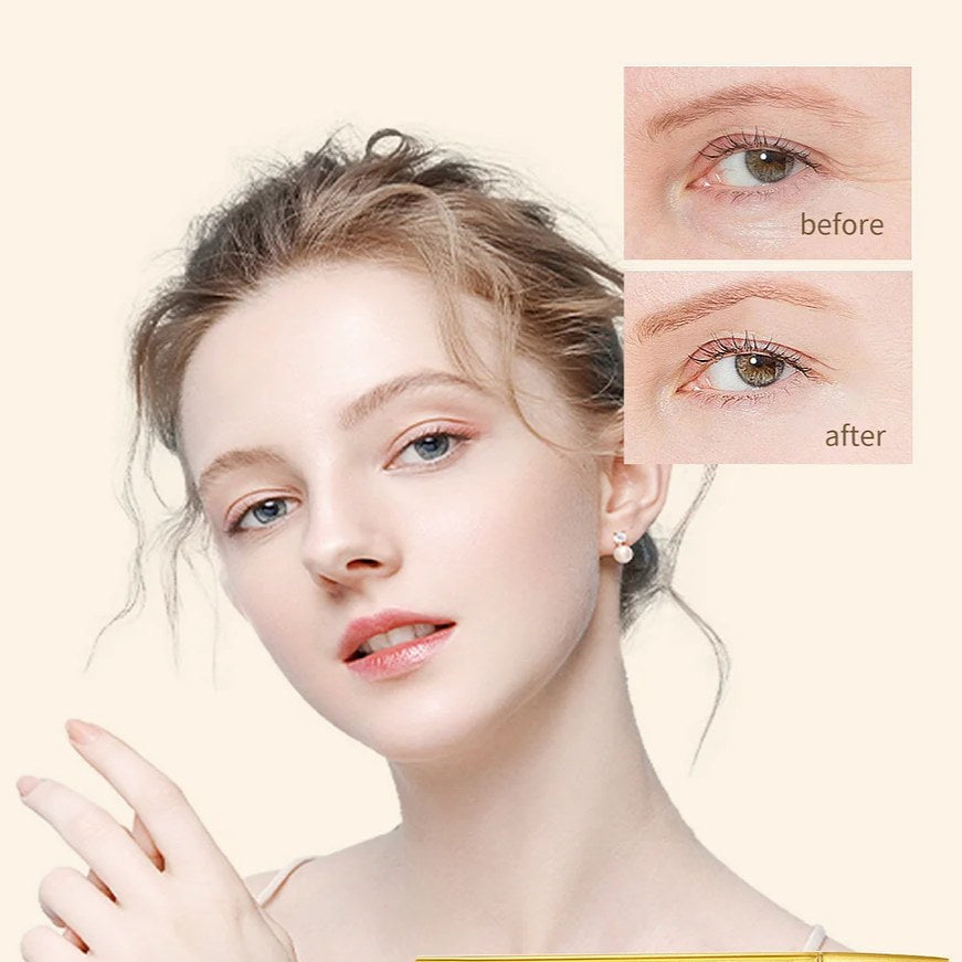24K Gold Luxury Under Eye Patches (30 pairs) - Beautyturess