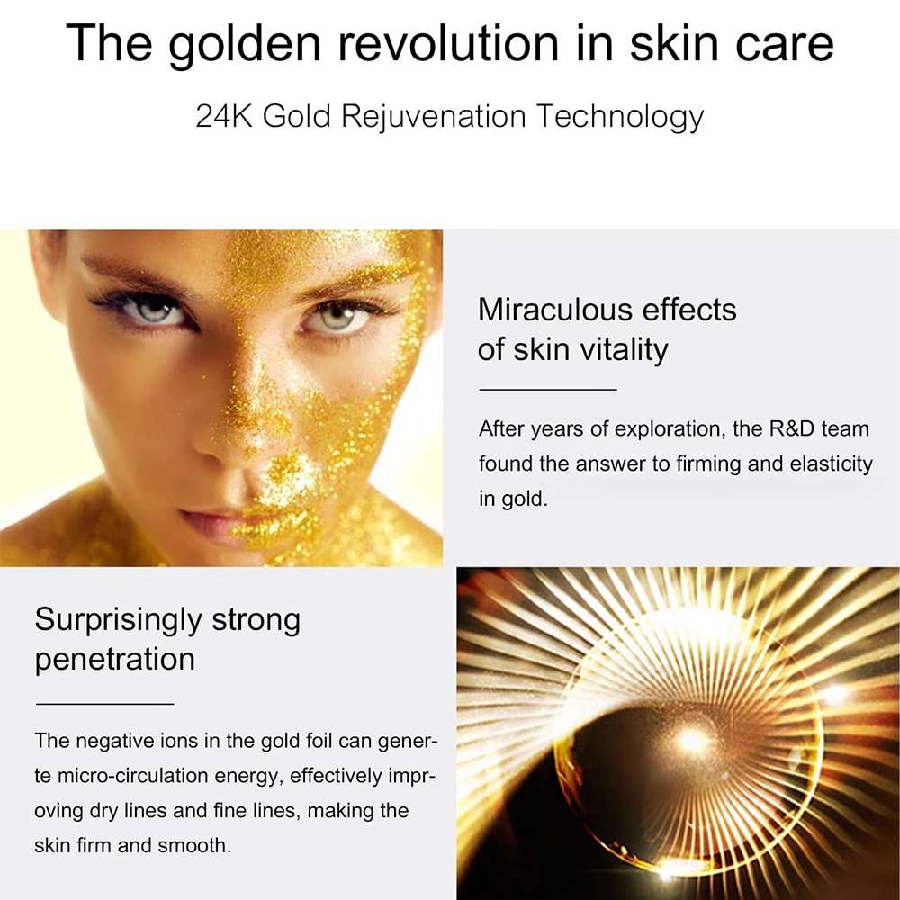 24K Gold Anti-Wrinkle & Firming Serum - Beautyturess