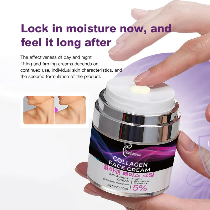 Lifting Effect Day and Night Facial Moisturizer - Beautyturess