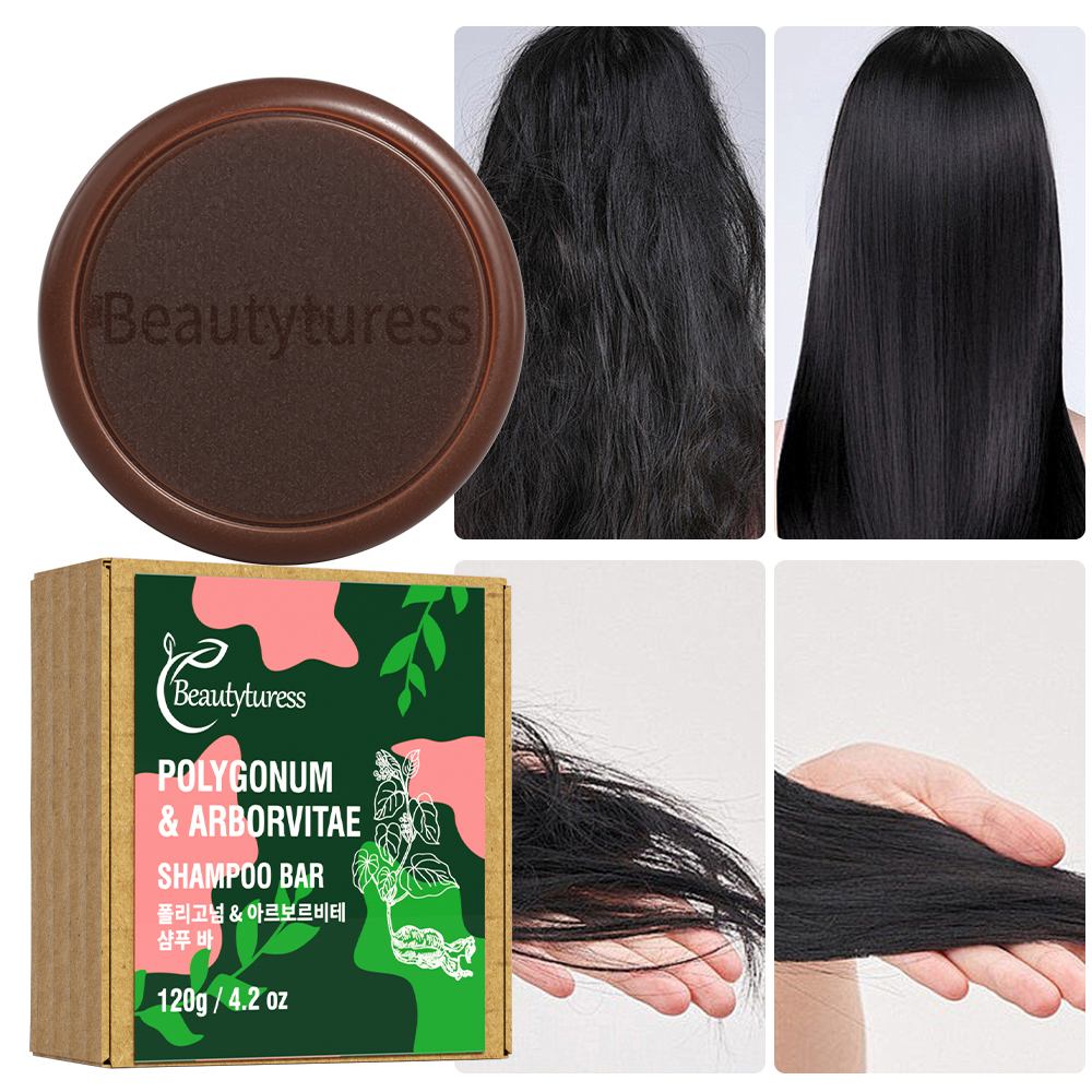 Fo-Ti & Biota Herbal Shampoo Bar - Beautyturess