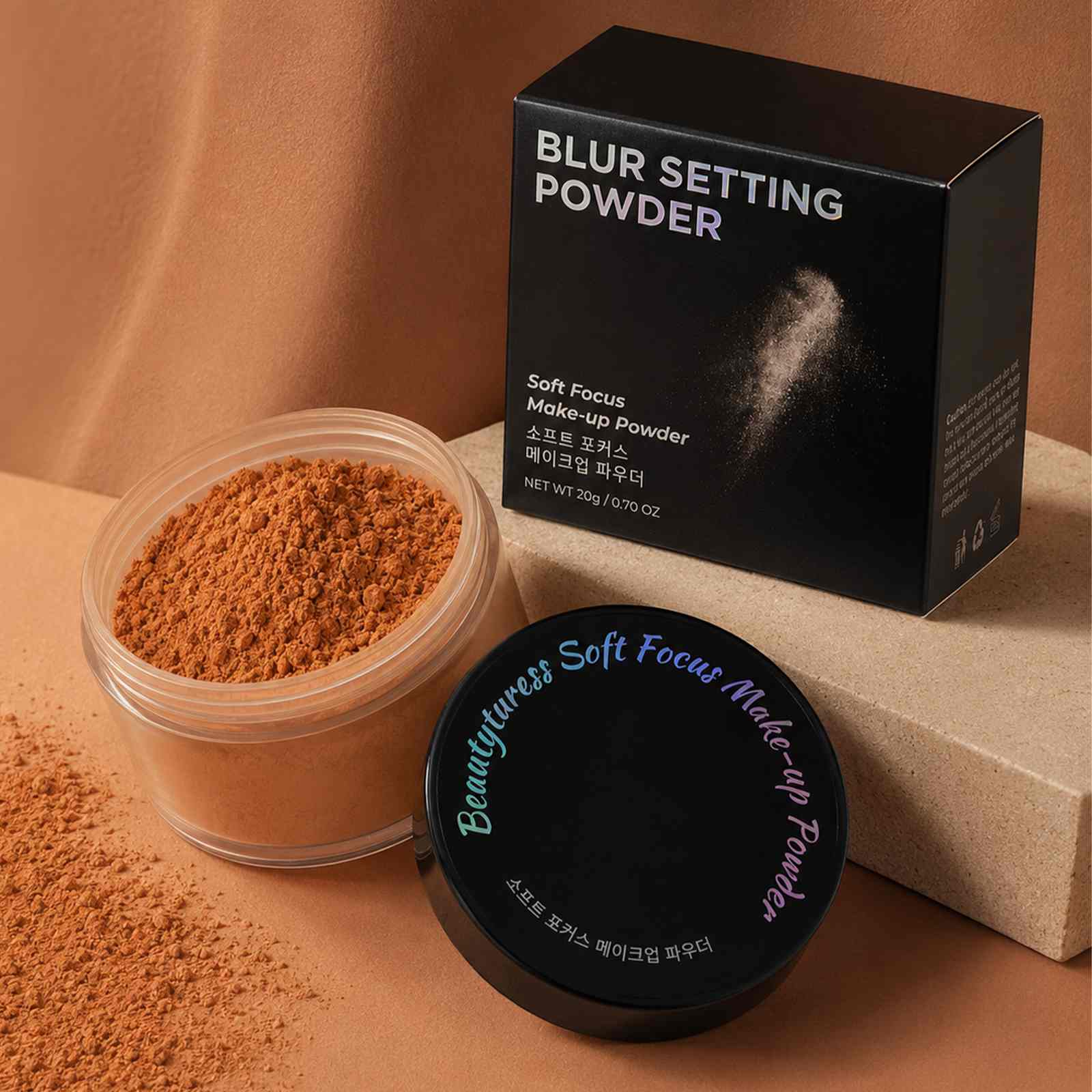 Soft Focus Setting Powder – Blur Pores & Set Makeup (20g) - Beautyturess