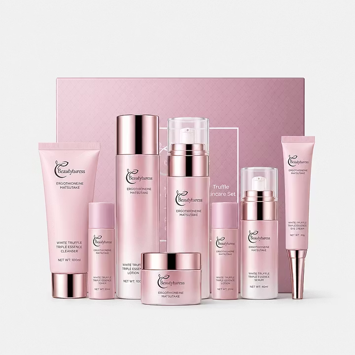 Ergothioneine Deep Hydration Set  (8pcs) - Beautyturess
