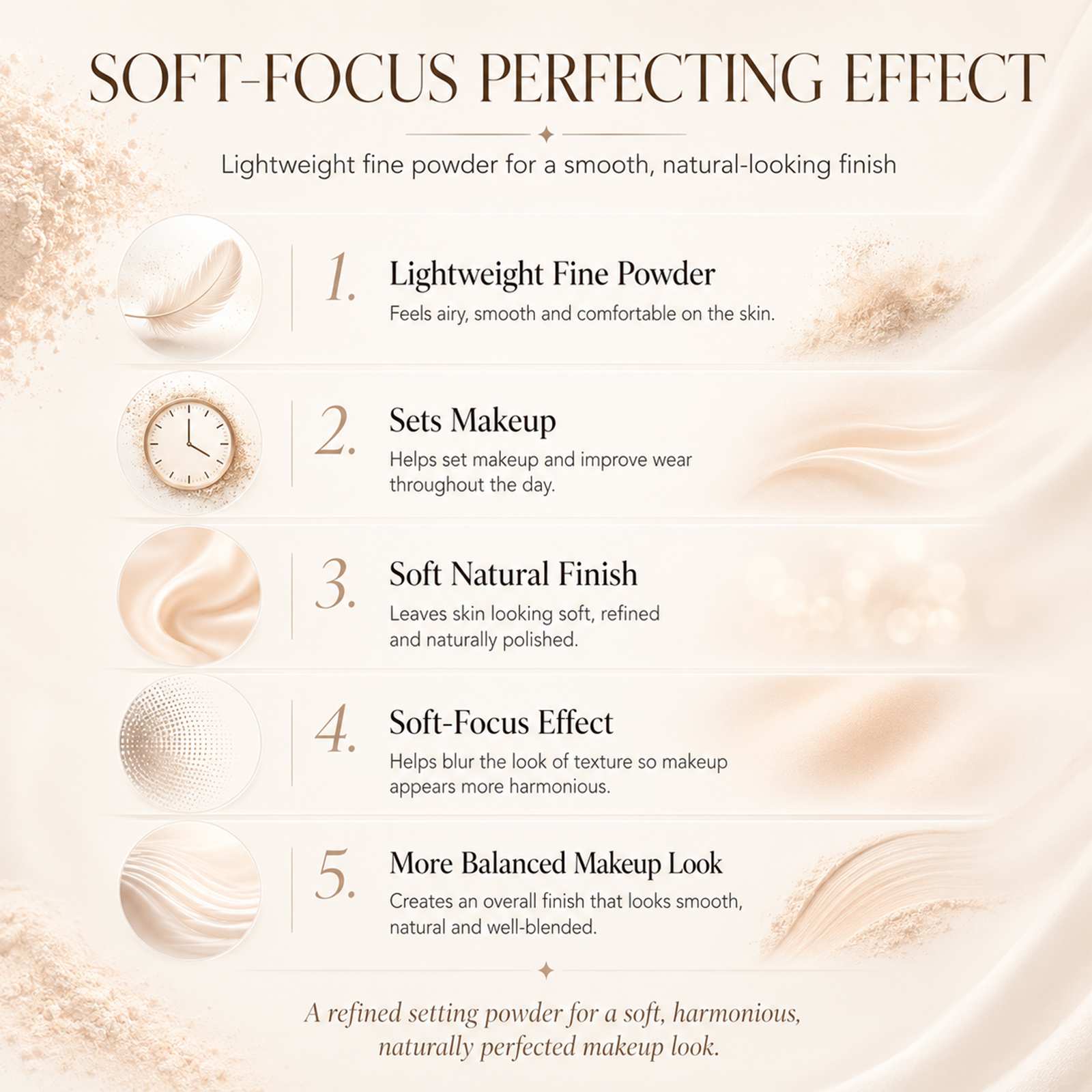 Soft Focus Setting Powder – Blur Pores & Set Makeup (20g) - Beautyturess