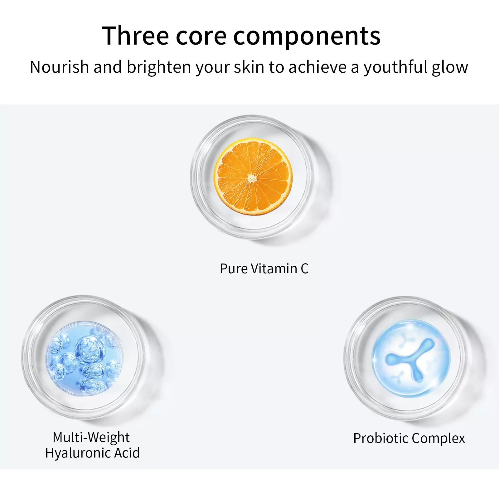 5-in-1 Vitamin C Brightening Facial Serum - Beautyturess