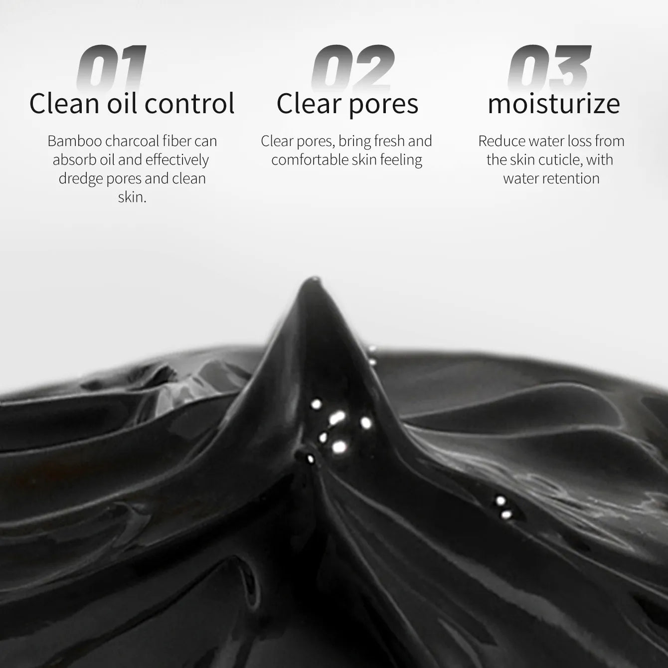 Bamboo Charcoal Blackhead Removal Mask - Beautyturess