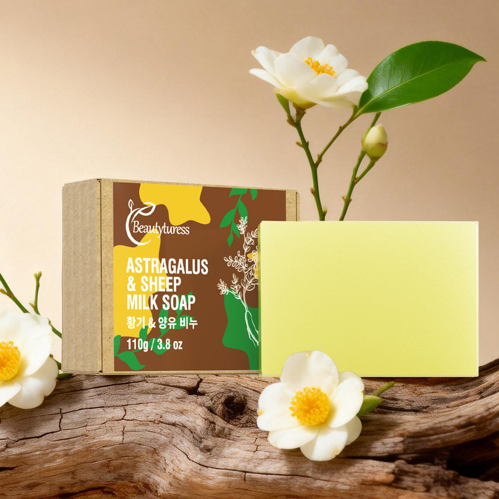 Astragalus & Lanolin Nourishing Soap Bar - Beautyturess