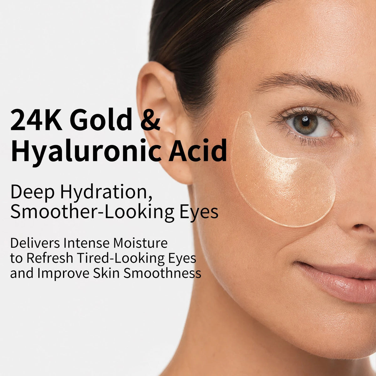 24K Gold Luxury Under Eye Patches (30 pairs)