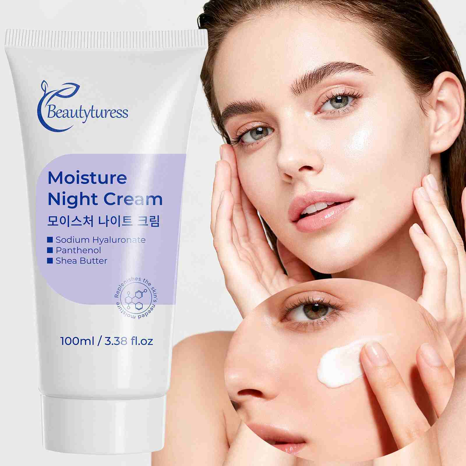 Niacinamide Facial Moisturizing Night Cream - Beautyturess