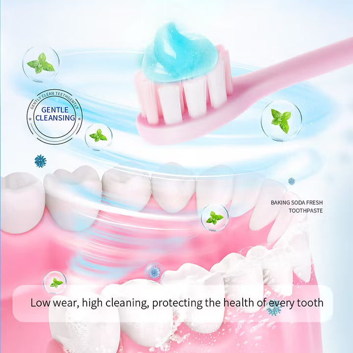 Baking Soda Cleaning Toothpaste - Beautyturess