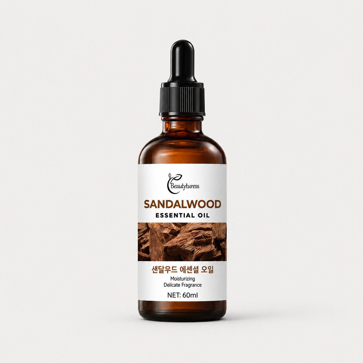 Pure Sandalwood Essential Oil - Beautyturess
