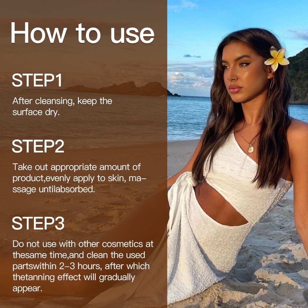 Vanilla Almon Scent Self-Tanning Mousse (100ML) - Beautyturess