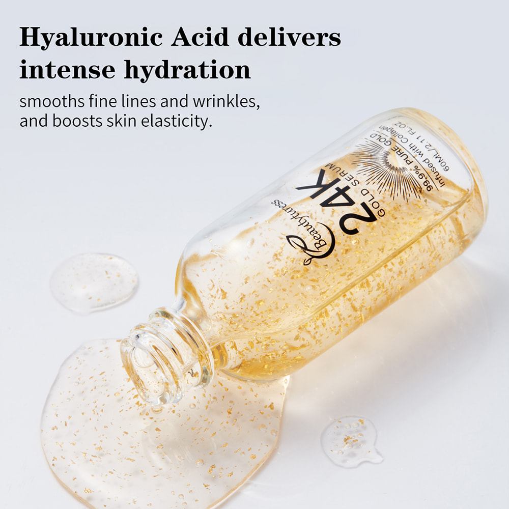24K Gold Anti-Wrinkle & Firming Serum - Beautyturess