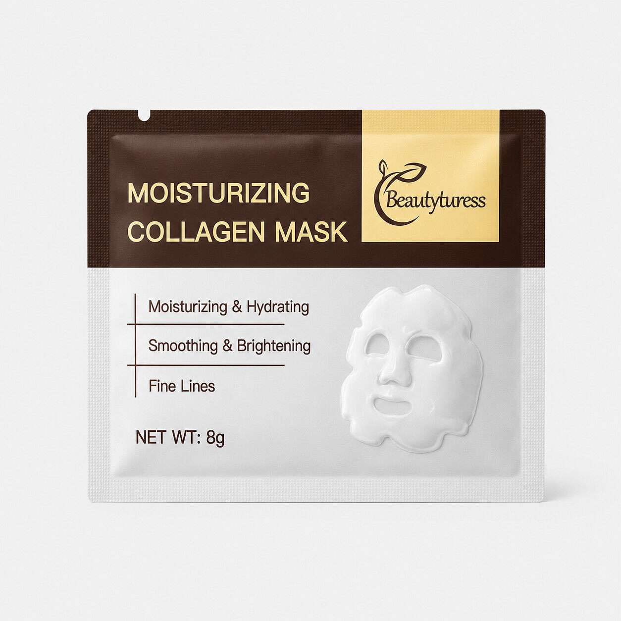 Collagen Hydration Boost Face Mask (16 Pack) - Beautyturess