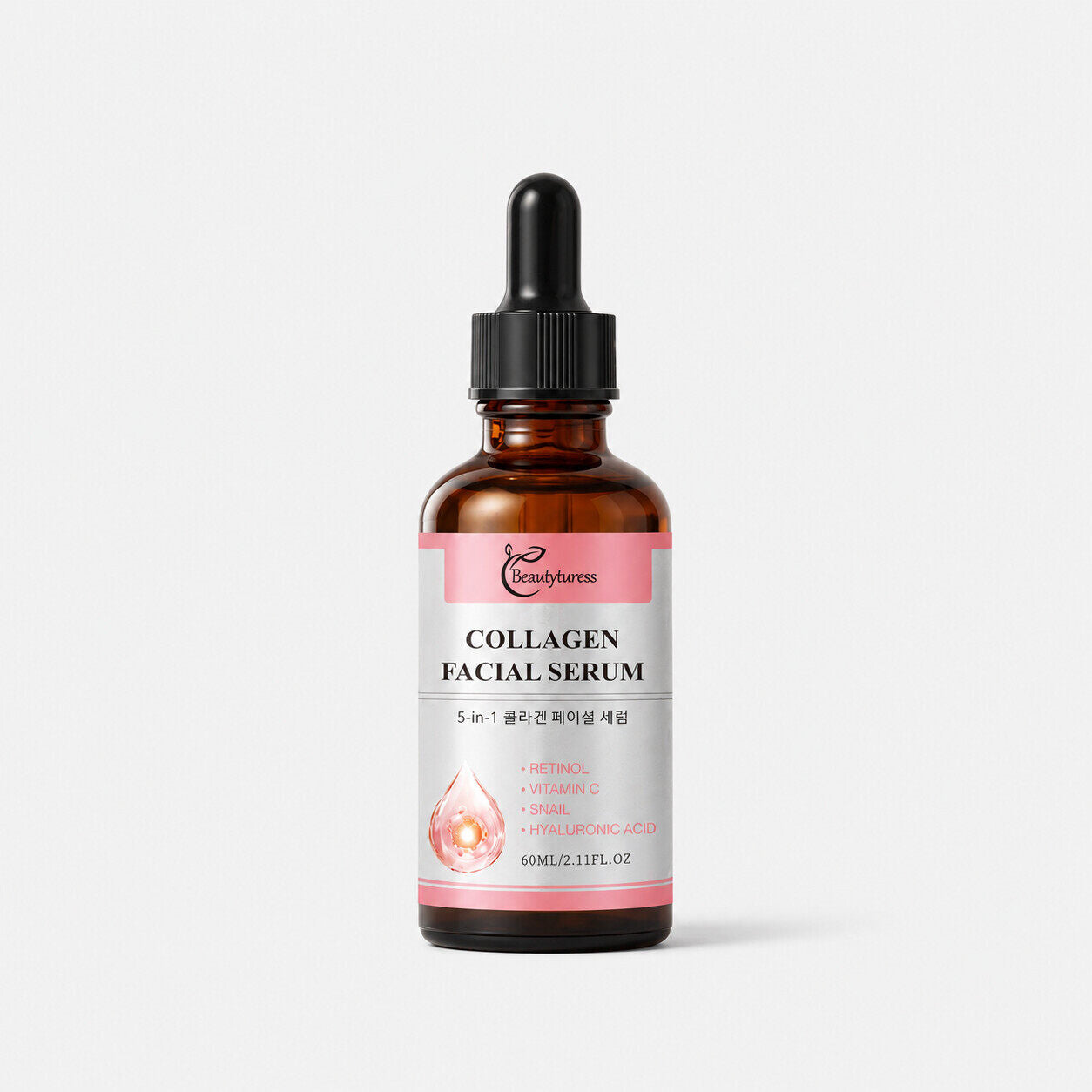 5-in-1 Collagen Anti-Aging Facial Serum - Beautyturess