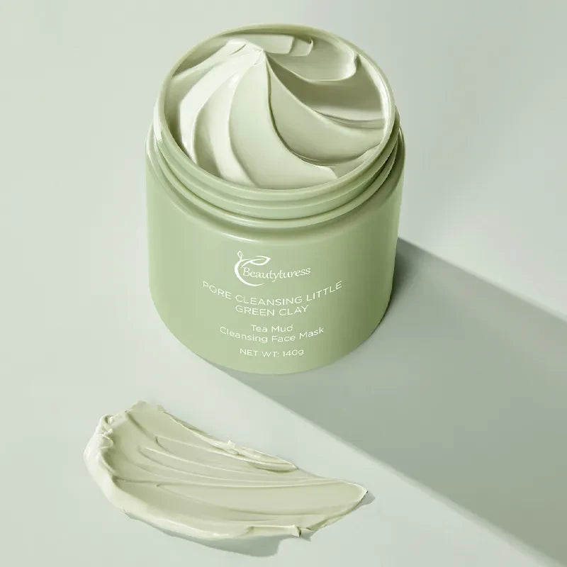 Green Tea Clay Purifying Mask - Beautyturess