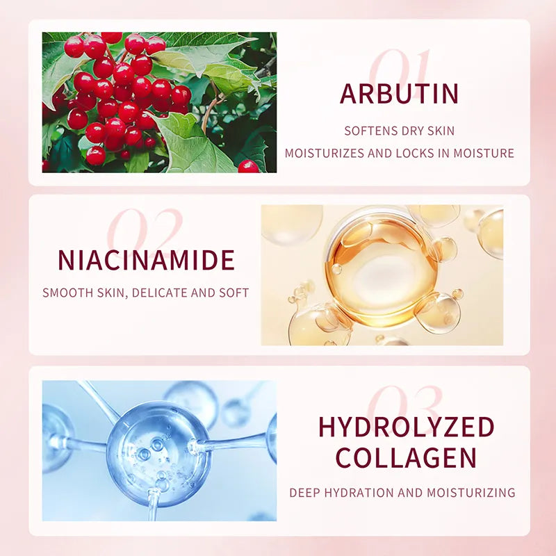 Rose Extract Collagen Facial Mask (12 Pack) - Beautyturess
