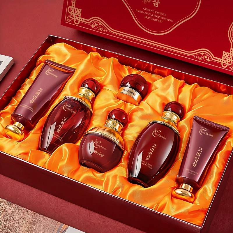 Red Ginseng Hydrating Skincare Set (6pcs) - Beautyturess