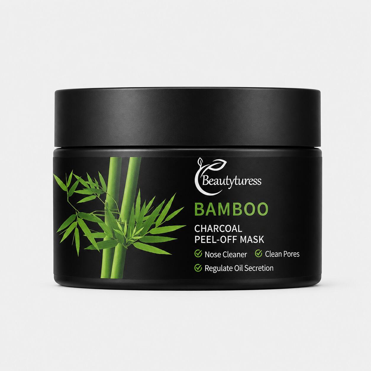 Bamboo Charcoal Blackhead Removal Mask - Beautyturess