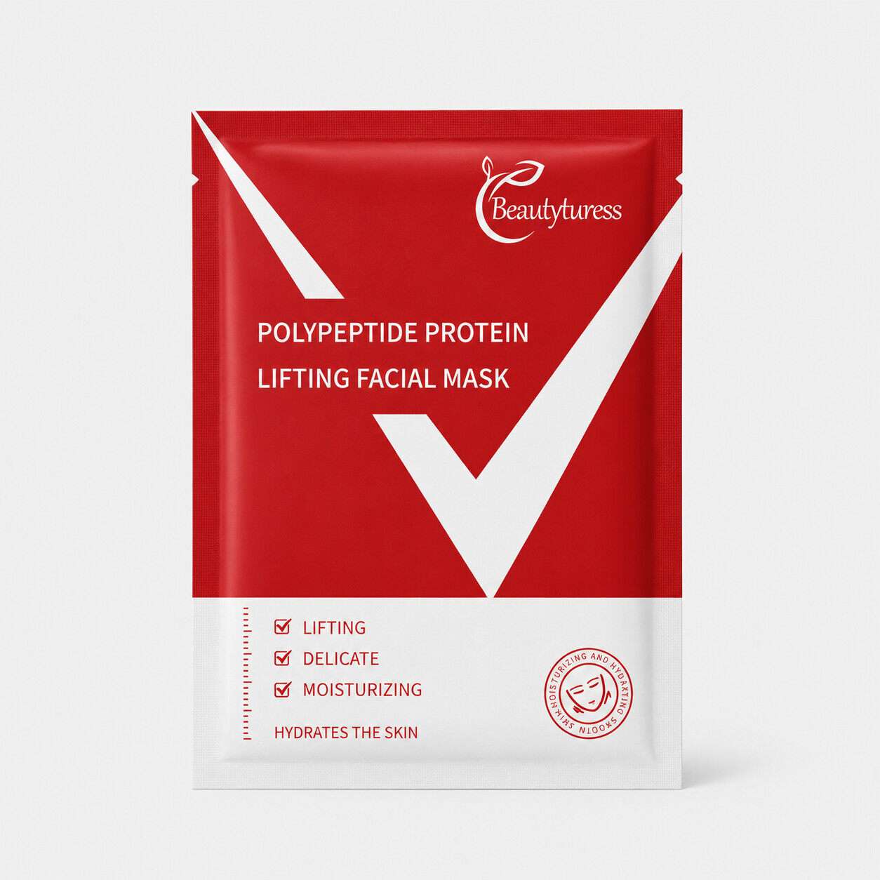 Polypeptide Protein Lifting Facial Mask (10 Pack) - Beautyturess