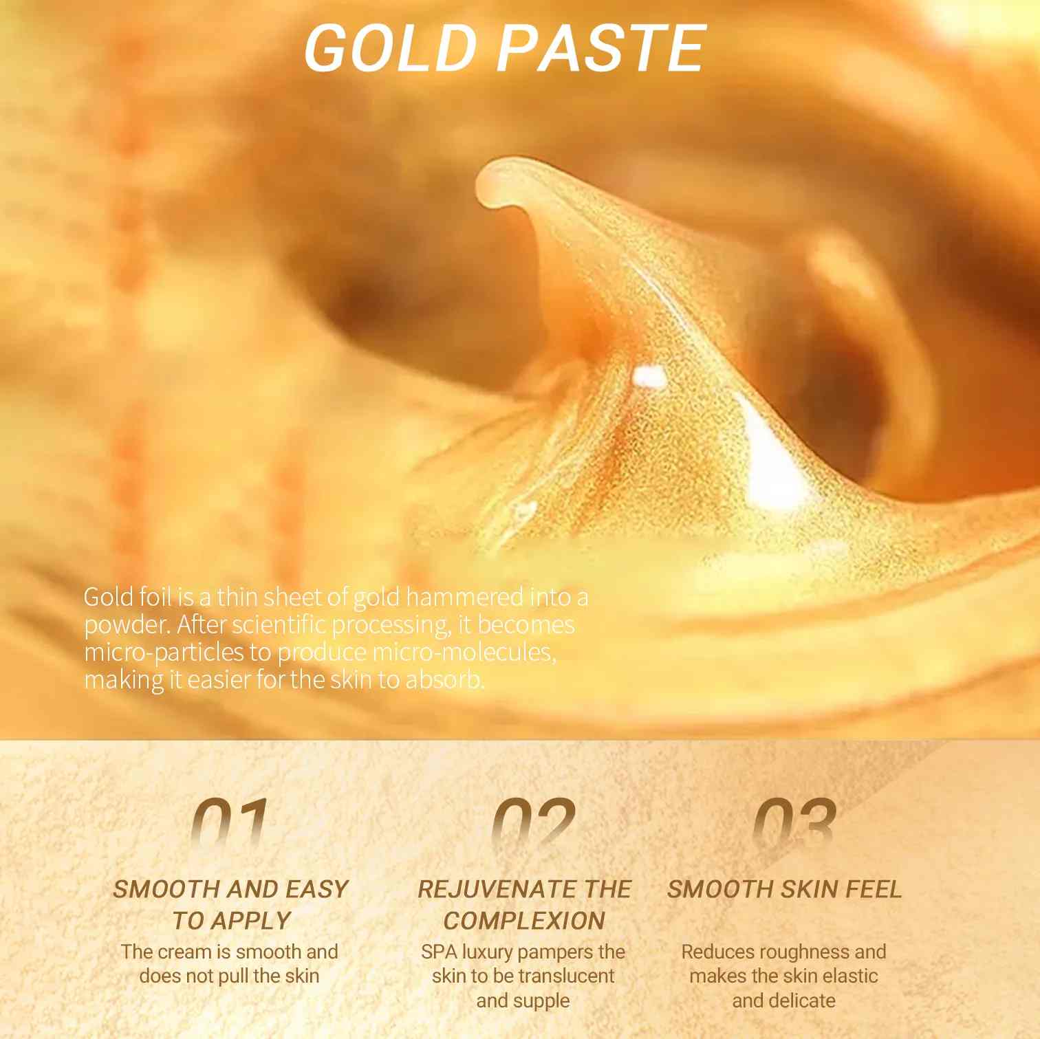 24K Gold Snail Mucin Peel-Off Mask - Beautyturess