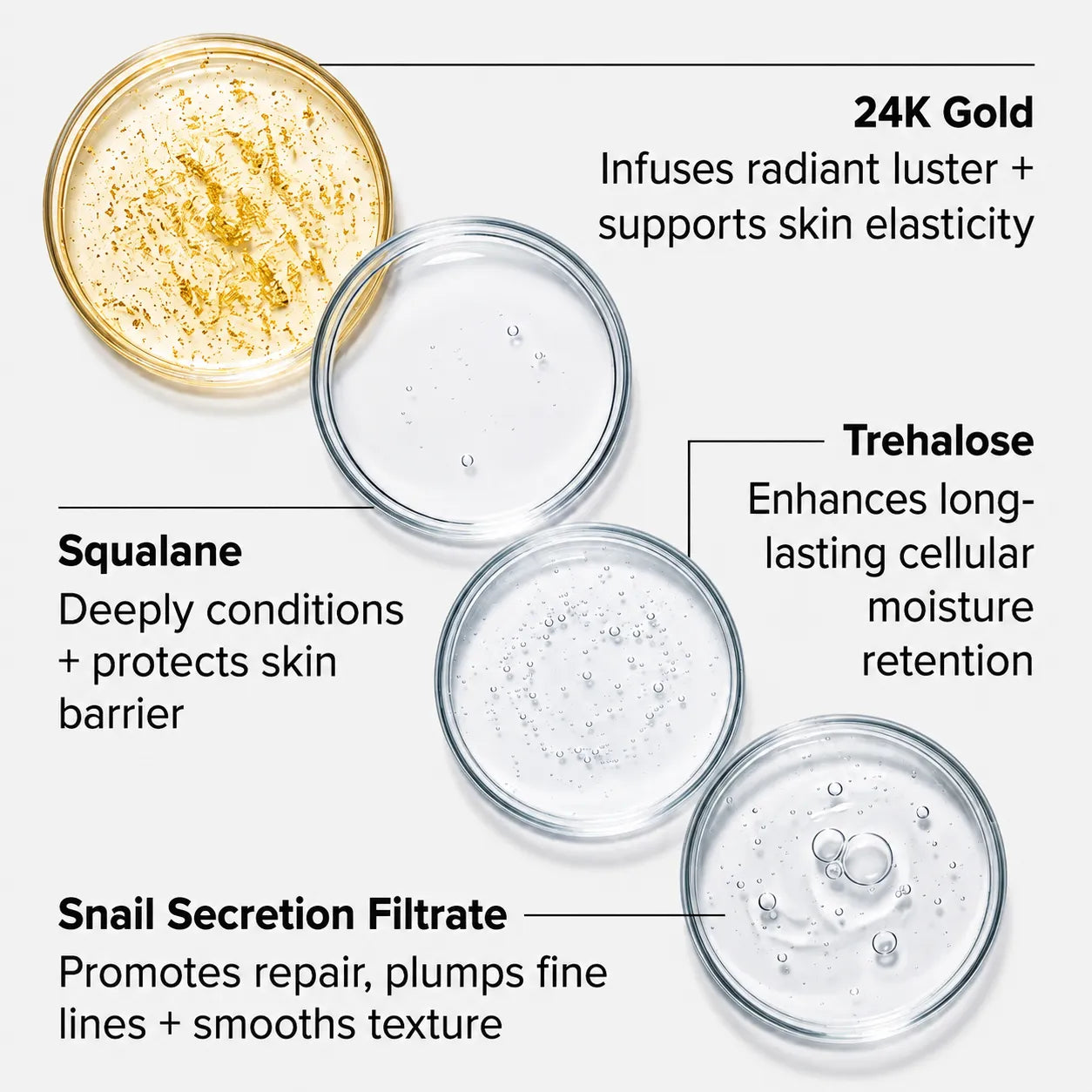24K Gold Wrinkle Correcting Skincare Set (9pcs) - Beautyturess