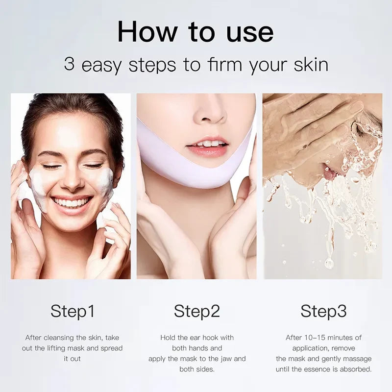 Polypeptide Protein Lifting Facial Mask (10 Pack) - Beautyturess