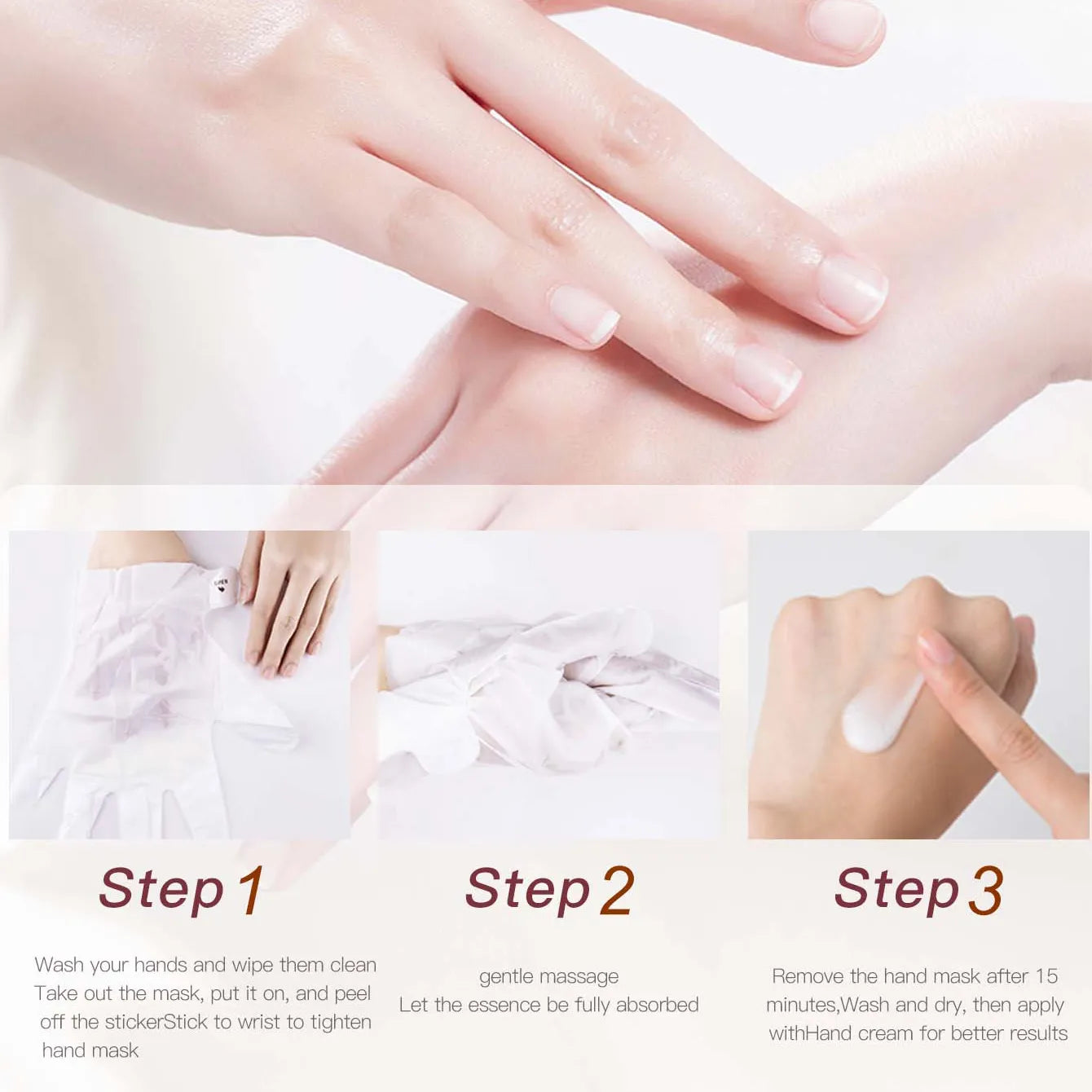 Goat Milk & Niacinamide Silky Hand Mask - Beautyturess