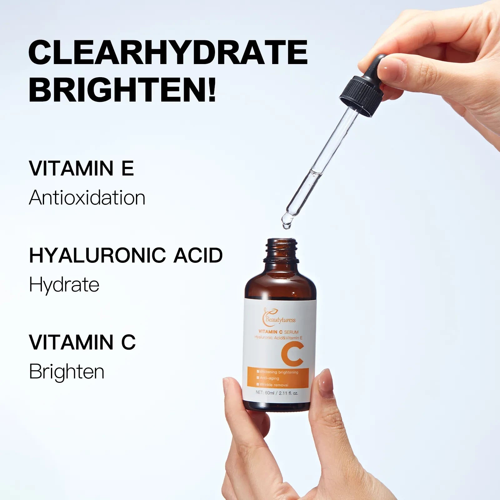 Vitamin C Brightening Anti-Aging Serum - Beautyturess